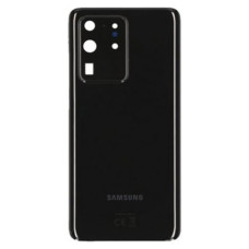 Задня панель корпуси для Samsung G980, S20, з склом камери, чорний