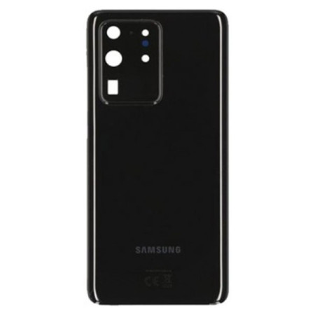 Задняя панель корпуса для Samsung G980, S20, со стеклом камеры, черный
