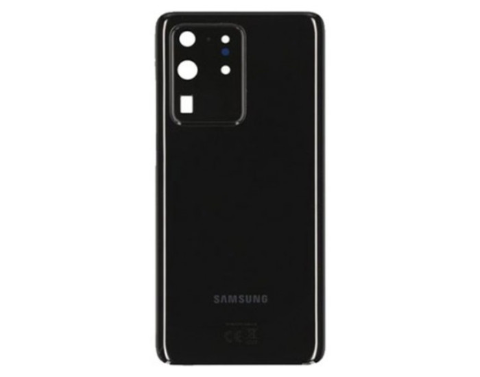 Задняя панель корпуса для Samsung G980, S20, со стеклом камеры, черный
