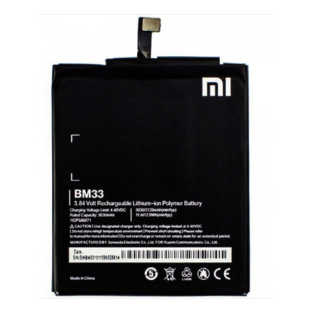 Аккумулятор Xiaomi BM33, Mi 4i, 3030 mAh (Класс А)