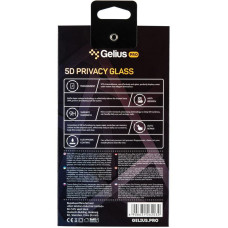 Захисне Скло Gelius Privasy Glass iPhone 12 Pro Max 5D, Black