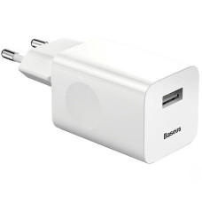 Сетевое зарядное устройство Baseus Charging QC (2.4A) (CCALL-BX02) (Белый \ White) (Класс B)