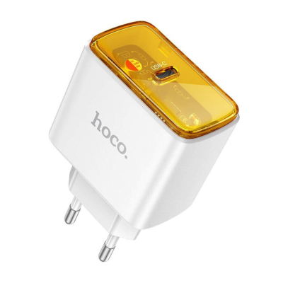Мережеве зарядний пристрій Hoco CS41A Smart PD35W Білий
