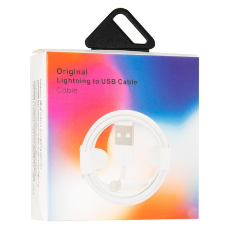 Кабель 100% Original USB Cable Lightning (чип MFI) (MD818ZM/A) (Retail box)