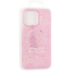 Чехол-силикон оригинал Full Soft Matte with MagSafe iPhone 13 Pro, Pink