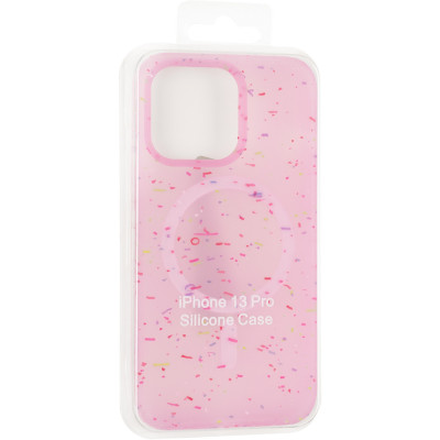 Чохол-силікон оригінал Full Soft Matte Case with MagSafe iPhone 13 Pro Pink