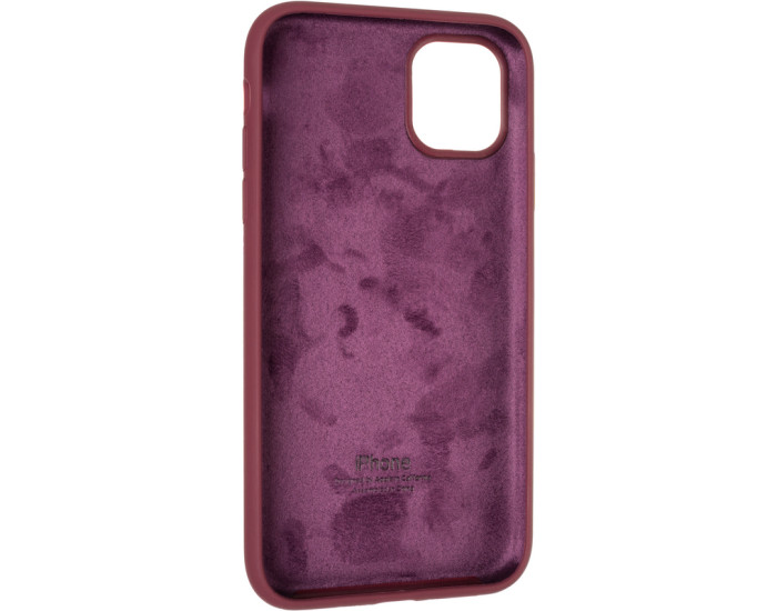 Чехол-силикон оригинал Full Soft Matte iPhone 13 Pro, Marsala