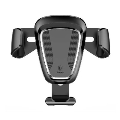 Автодержатель в дефлектор Baseus PREMIUM Gravity Car Mount, Black
