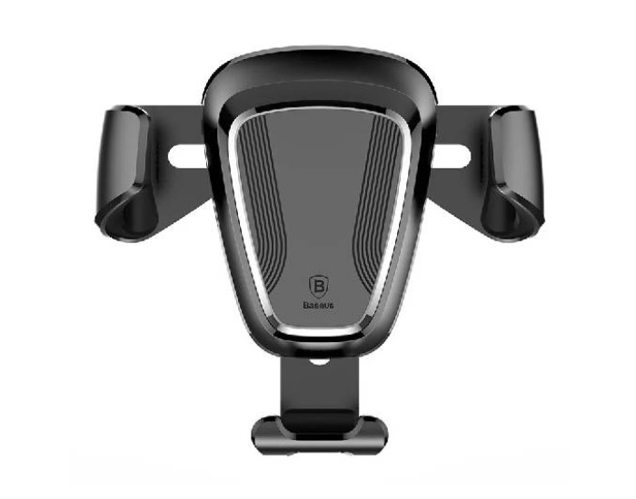 Автодержатель в дефлектор Baseus PREMIUM Gravity Car Mount, Black