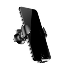 Автодержатель в дефлектор Baseus PREMIUM Gravity Car Mount, Black