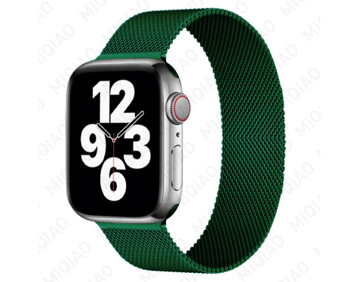 Ремешок для Apple Watch Milanise Loop Series 42/44 mm (Зеленый / Pine green)
