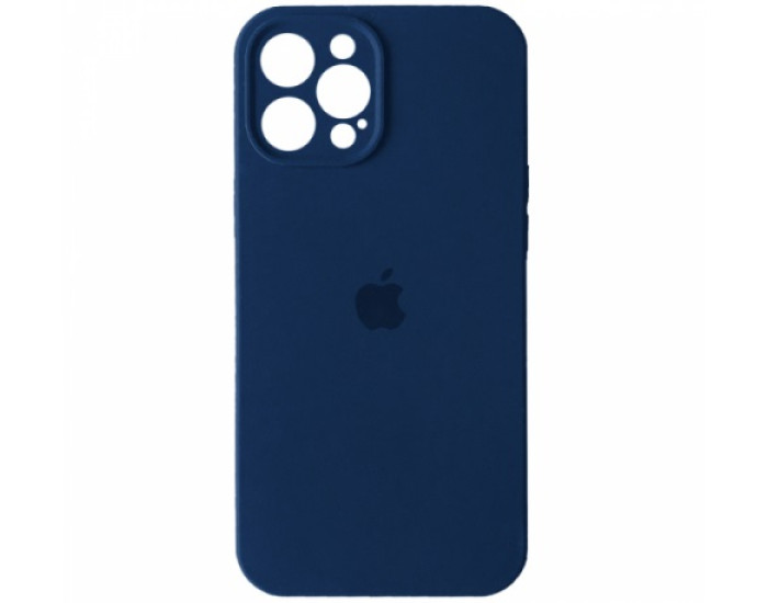 Чехол-силикон оригинал Full Camera Soft Matte iPhone 14 Pro Max, Deep navy