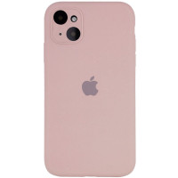 Чехол-силикон оригинал Full Camera Soft Matte iPhone 14 Pink sand (Класс B)