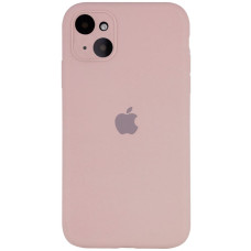 Чехол-силикон оригинал Full Camera Soft Matte iPhone 14 Pink sand (Класс B)