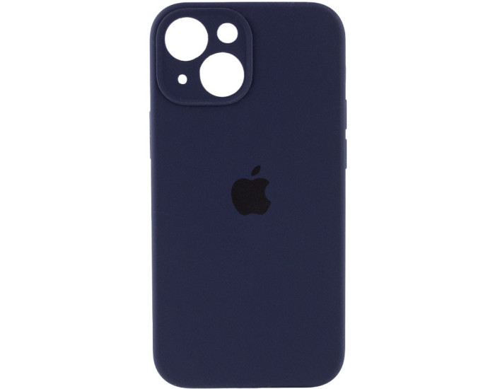 Чехол-силикон оригинал Full Camera Soft Matte iPhone 14, Midnight blue