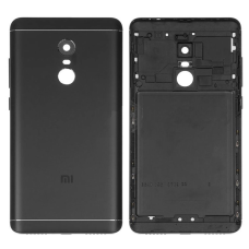 Задня кришка корпуси для Xiaomi Redmi Note 4X, з бічними кнопками, чорна