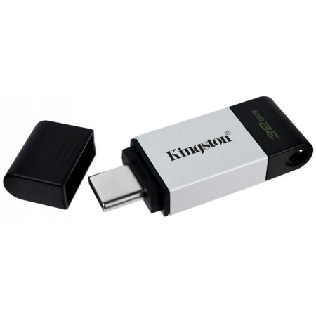 Флешка USB 3.2 Kingston 32Gb DT80 Type-C