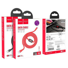 Кабель USB Hoco S4 with Display USB to Micro (2.4A/1m) Black