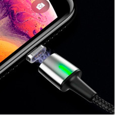 Кабель USB Baseus Zinc Magnetic USB to Lightning (2.4A/1m) Black