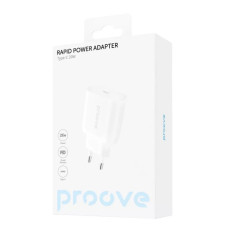 Сетевое зарядное устройство Proove Rapid 20W (Type-C) (Белый \ White)