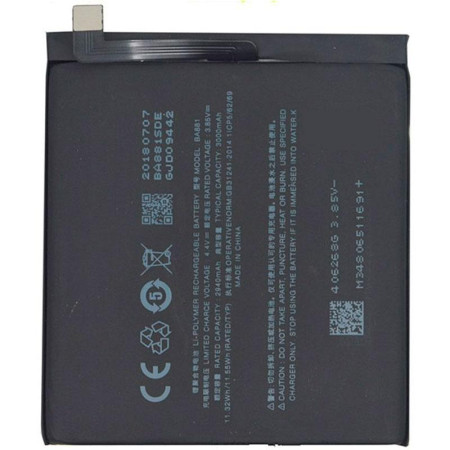 Аккумулятор Meizu BA881, Meizu 15, 3000 mAh