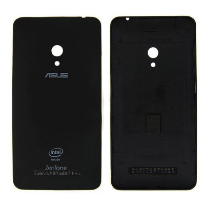 Задня панель корпуси Asus ZenFone 5, A501CG, з бічними кнопками, чорна