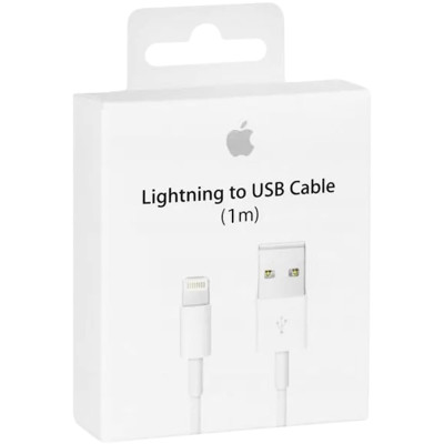 Кабель 99% Original USB Cable Lightning MD818 ( Foxconn) E75 (box)