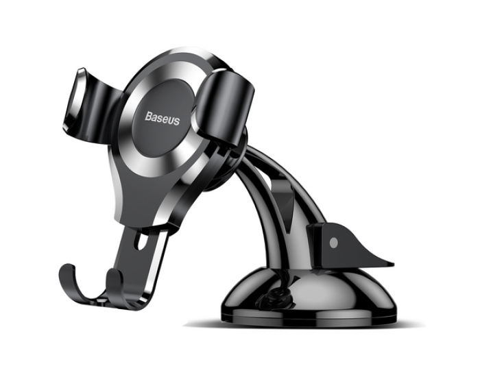 Автотримач Baseus PREMIUM Osculum Type Gravity Car Mount (SUYL-XP0S) (Black/silver)