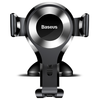 Автотримач Baseus PREMIUM Osculum Type Gravity Car Mount (SUYL-XP0S) (Black/silver)