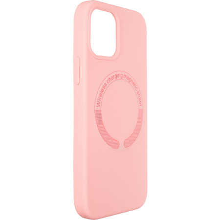Чехол-силикон оригинал Full Soft Case MagSafe iPhone 14 Pro Pink