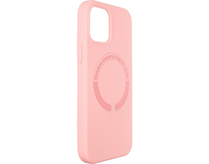 Чехол-силикон оригинал Full Soft Case MagSafe iPhone 14 Pro, Pink