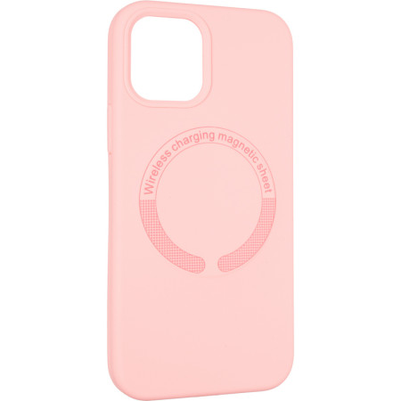 Чехол-силикон оригинал Full Soft Case MagSafe iPhone 14 Pro Pink