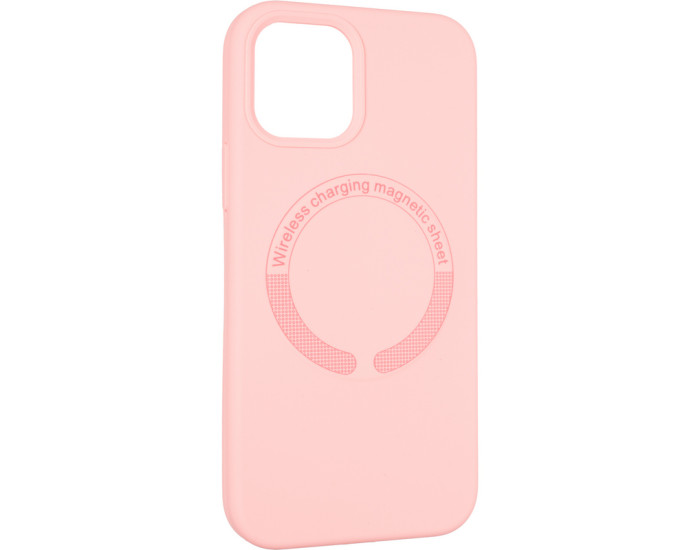 Чехол-силикон оригинал Full Soft Case MagSafe iPhone 14 Pro, Pink