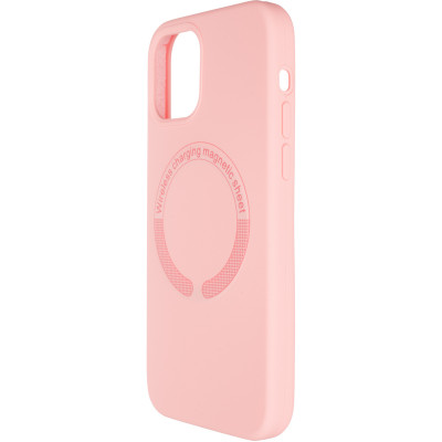Чохол-силікон оригінал Full Soft Case MagSafe iPhone 14 Pro Pink