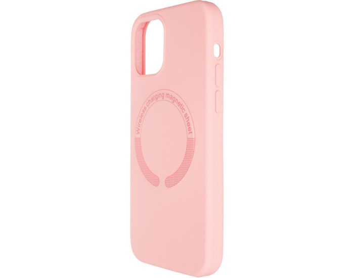 Чехол-силикон оригинал Full Soft Case MagSafe iPhone 14 Pro, Pink