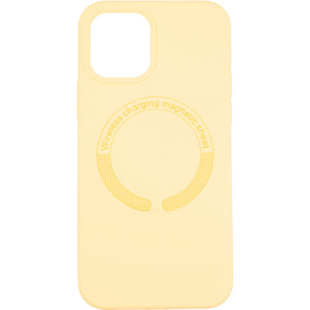 Чехол-силикон оригинал Full Soft Case MagSafe iPhone 14 Pro Max Yellow