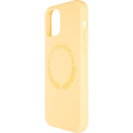 Чехол-силикон оригинал Full Soft Case MagSafe iPhone 14 Pro Max Yellow