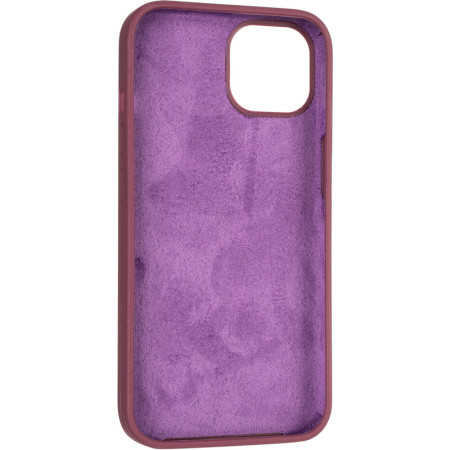 Чехол-силикон оригинал Full Soft Case MagSafe iPhone 14 Pro Marsala