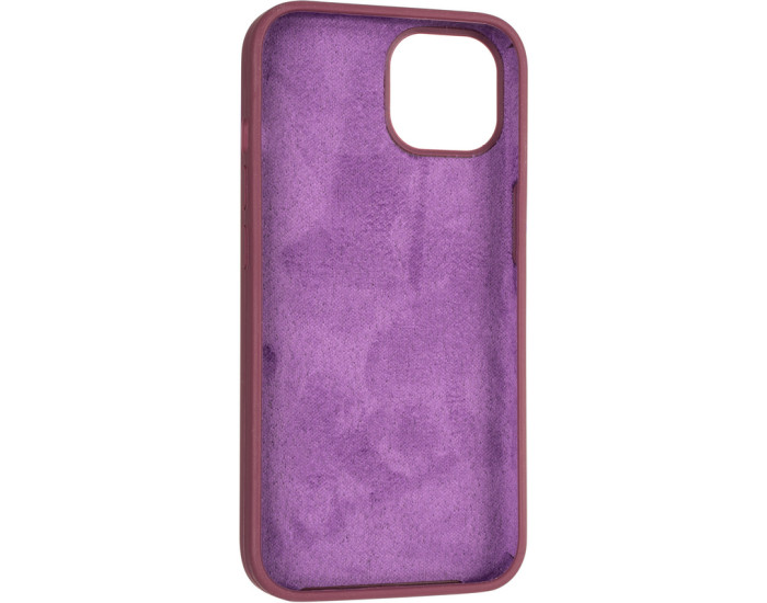 Чехол-силикон оригинал Full Soft Case MagSafe iPhone 14 Pro Marsala