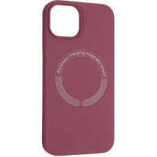 Чехол-силикон оригинал Full Soft Case MagSafe iPhone 14 Pro Marsala