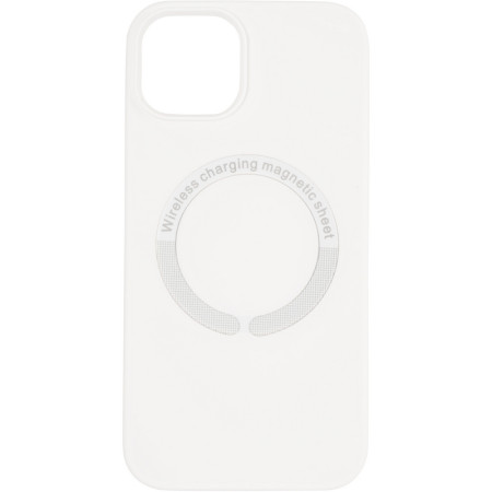 Чехол-силикон оригинал Full Soft Case MagSafe iPhone 14 Pro Max White