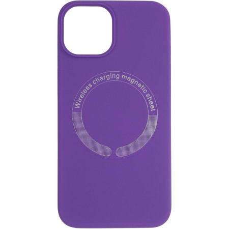 Чехол-силикон оригинал Full Soft Case MagSafe iPhone 14 Pro Max Violet