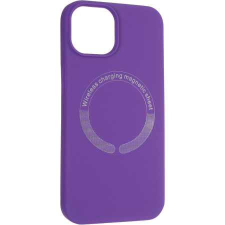 Чехол-силикон оригинал Full Soft Case MagSafe iPhone 14 Pro Max Violet
