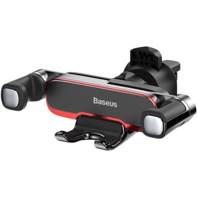 Автотримач в дефлектор Baseus Mr Hui Gravity Car Mount (SUYL-HU01) (Чорний / Black)