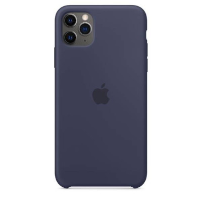 Чехол-силикон оригинал Soft Matte iPhone 11 Pro Max Denim Blue