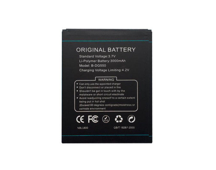 Аккумулятор Doogee B-DG550, 2600 mAh