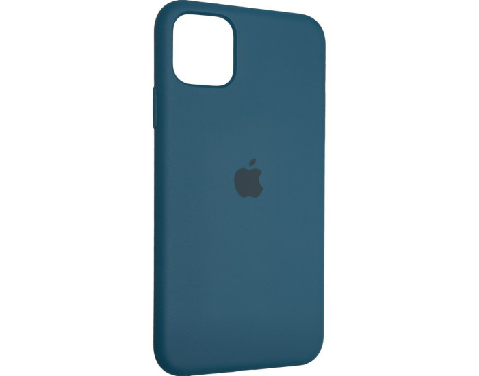 Чехол-силикон оригинал Full Soft Matte iPhone 13 Pro, Marine blue