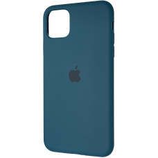 Чехол-силикон оригинал Full Soft Matte iPhone 13 Pro, Marine blue