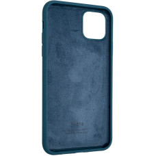 Чехол-силикон оригинал Full Soft Matte iPhone 13 Pro, Marine blue