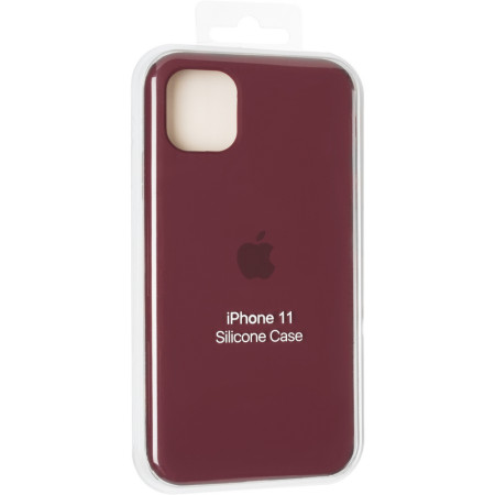Чехол-силикон оригинал Full Soft Matte iPhone 13 Pro Max Marsala